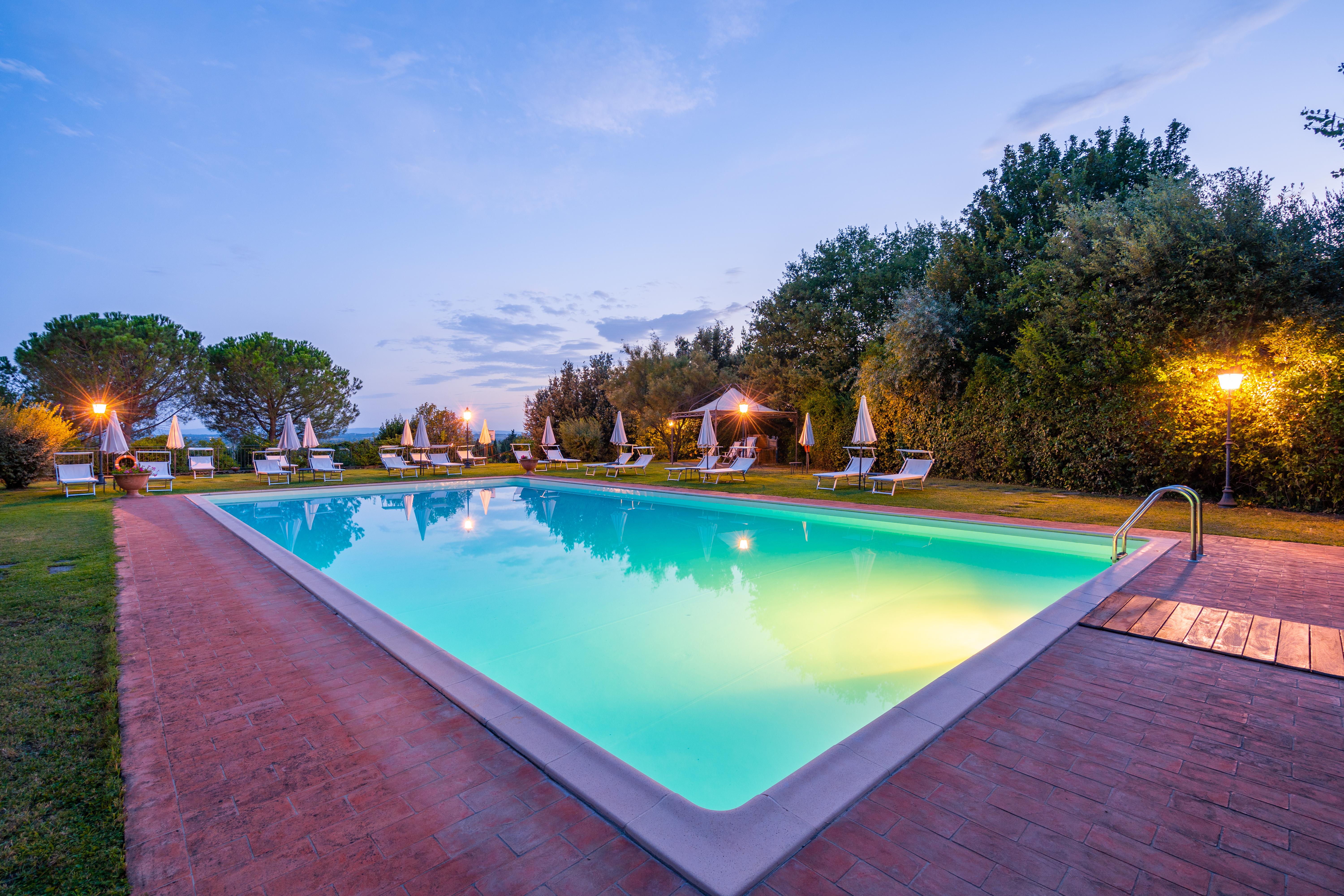 Villa Borgo San Pietro Кортона Экстерьер фото
