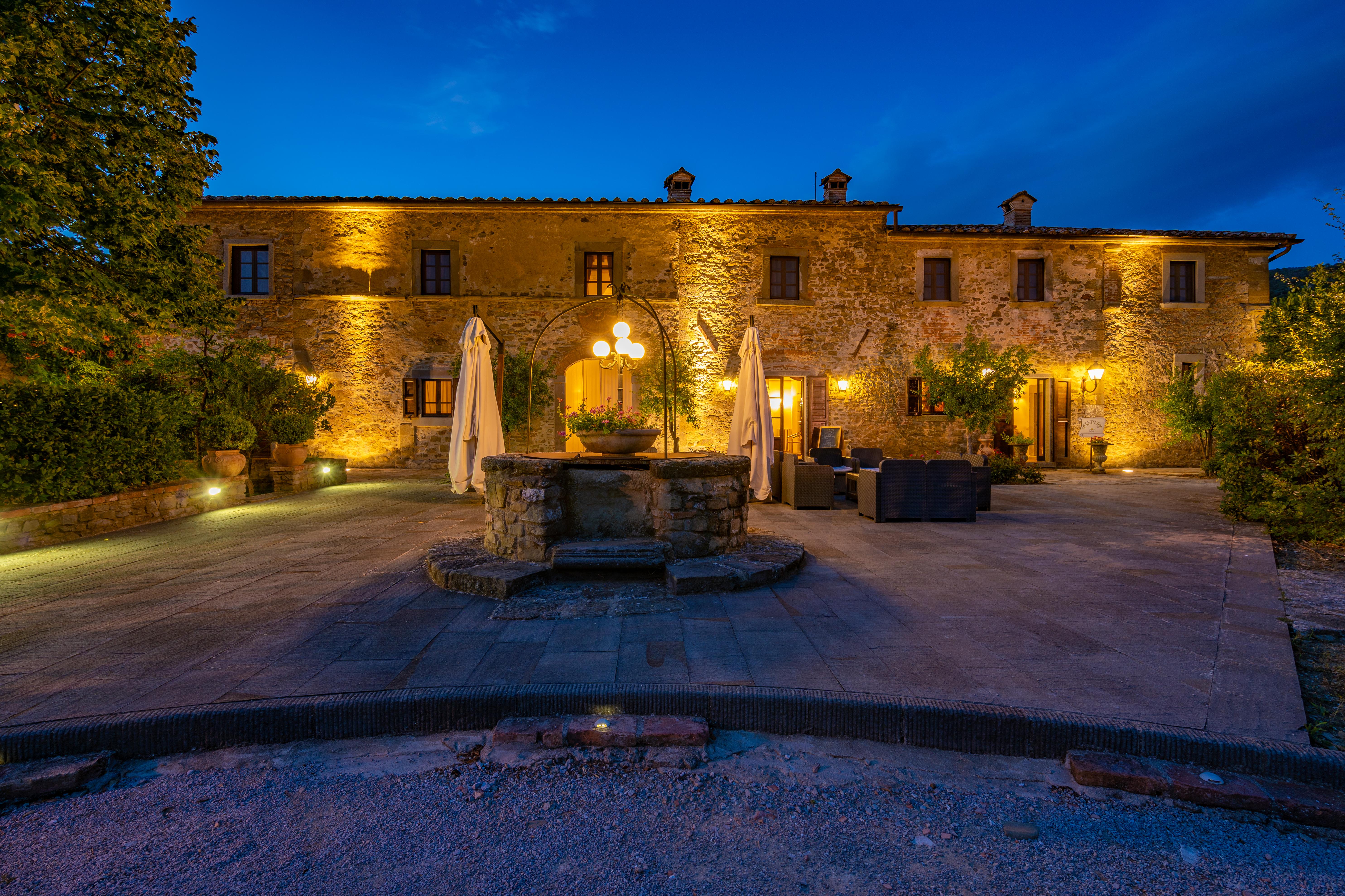 Villa Borgo San Pietro Кортона Экстерьер фото