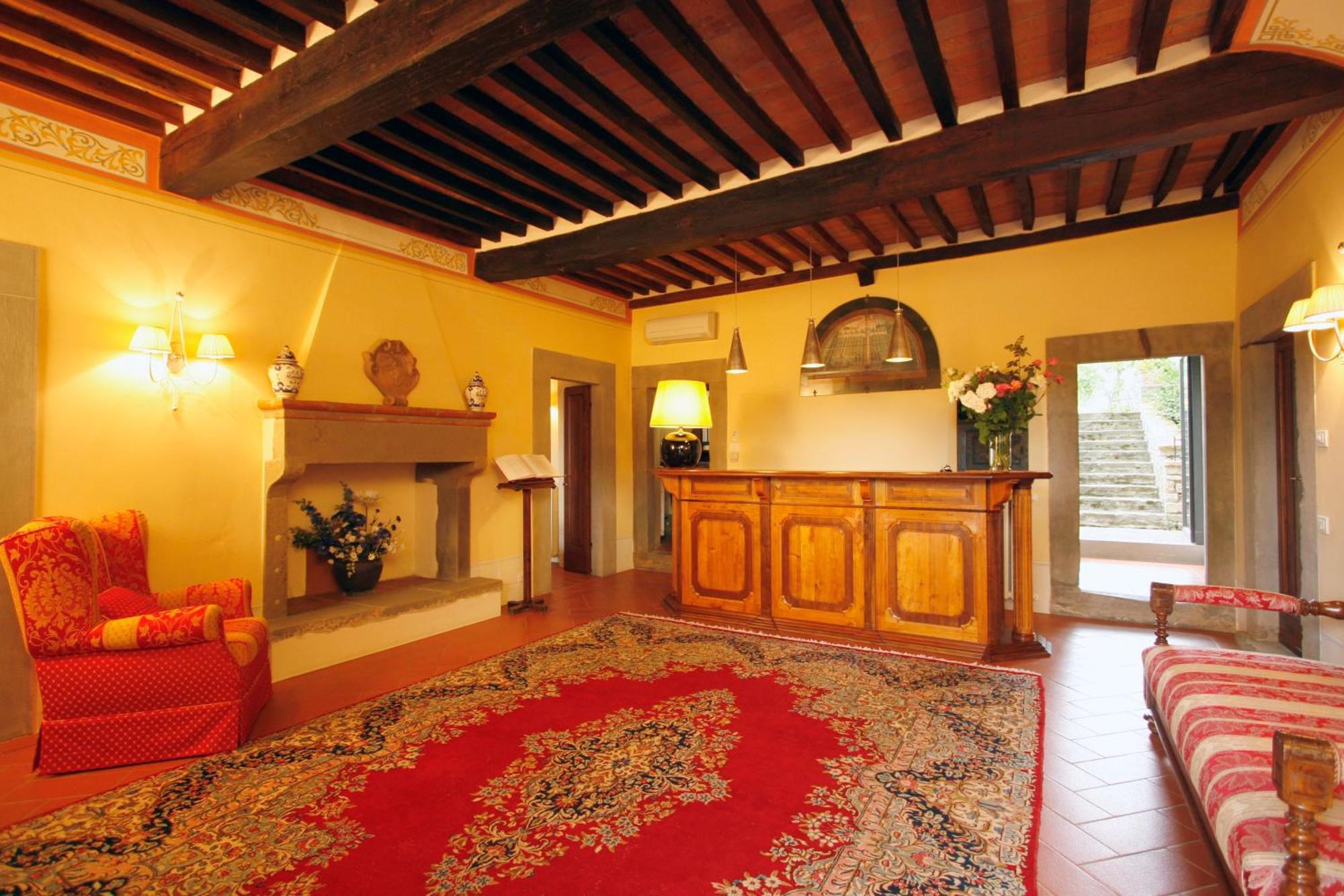 Villa Borgo San Pietro Кортона Интерьер фото