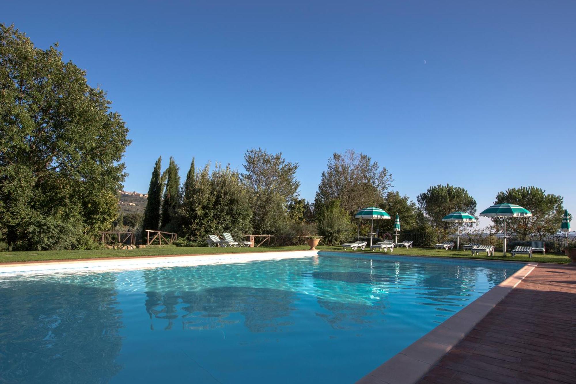 Villa Borgo San Pietro Кортона Экстерьер фото